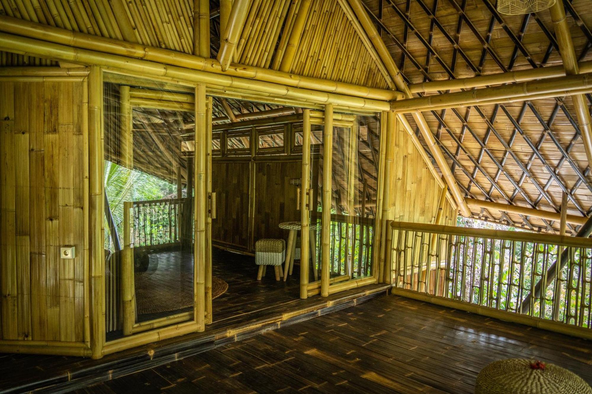 Eco Bamboo Island Bali - Bamboo House #3 Selat Exterior foto