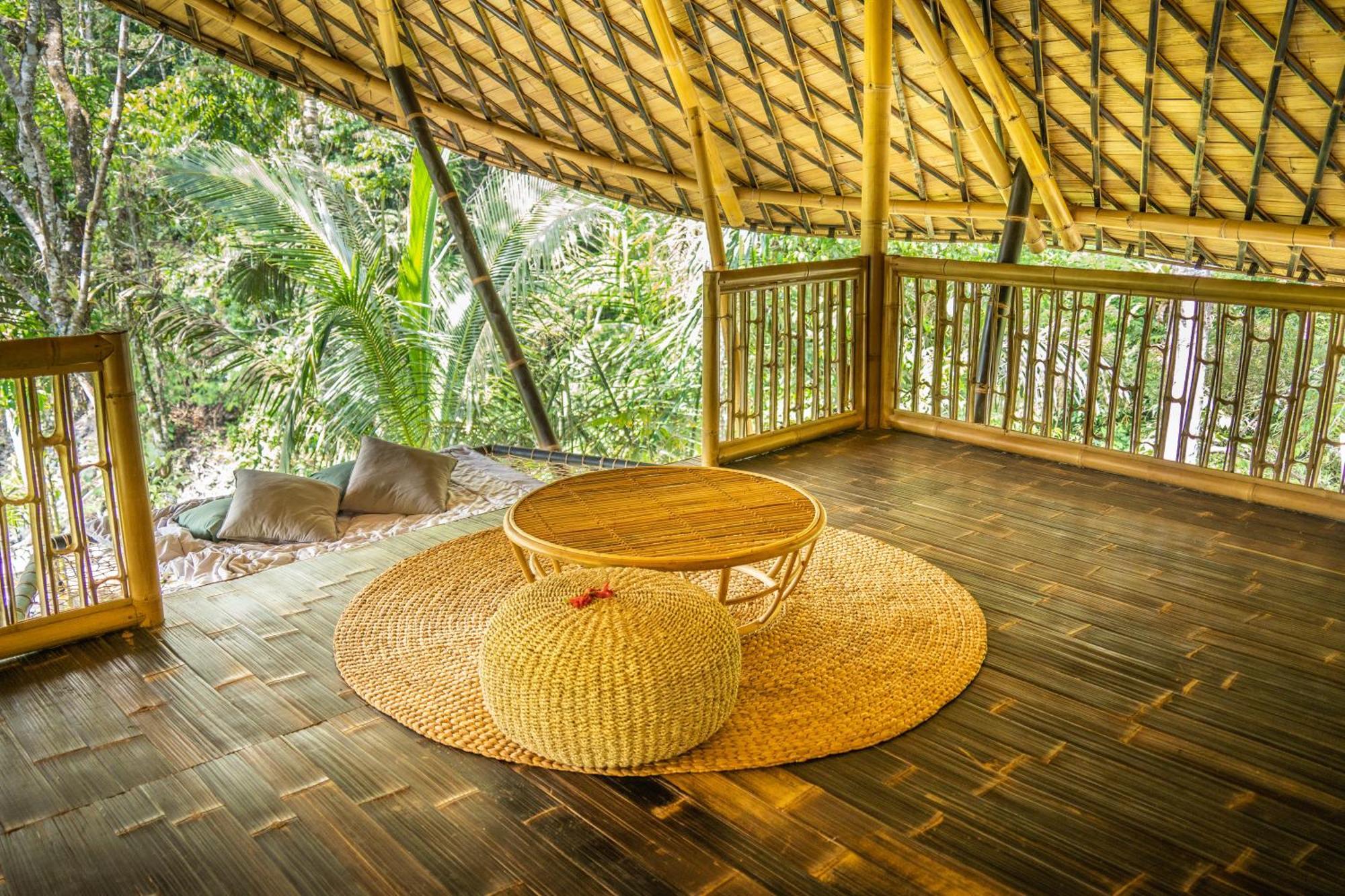 Eco Bamboo Island Bali - Bamboo House #3 Selat Exterior foto