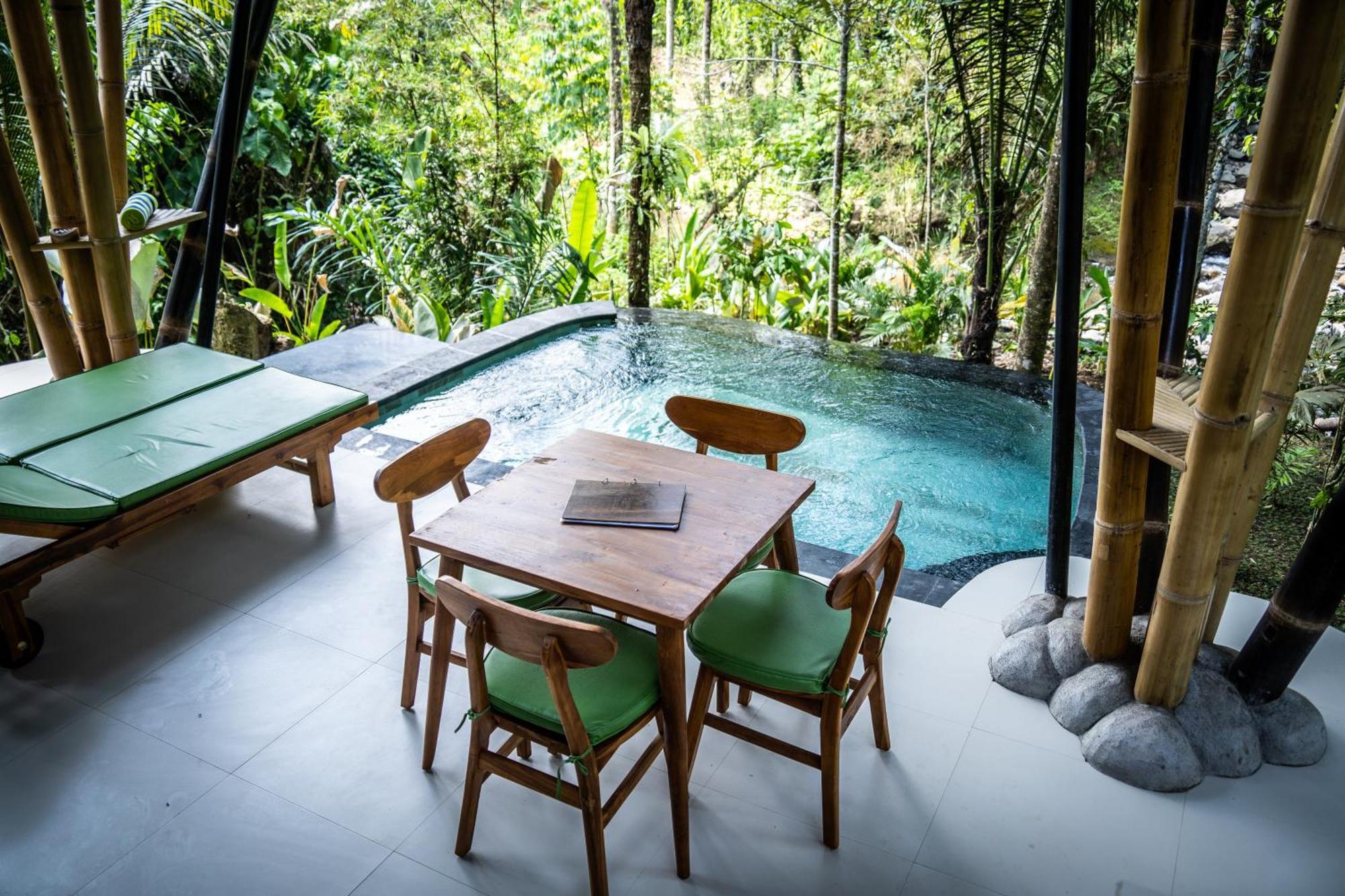 Eco Bamboo Island Bali - Bamboo House #3 Selat Exterior foto