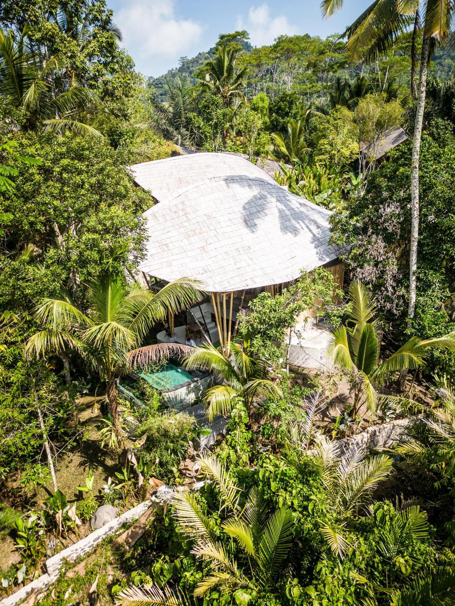 Eco Bamboo Island Bali - Bamboo House #3 Selat Exterior foto
