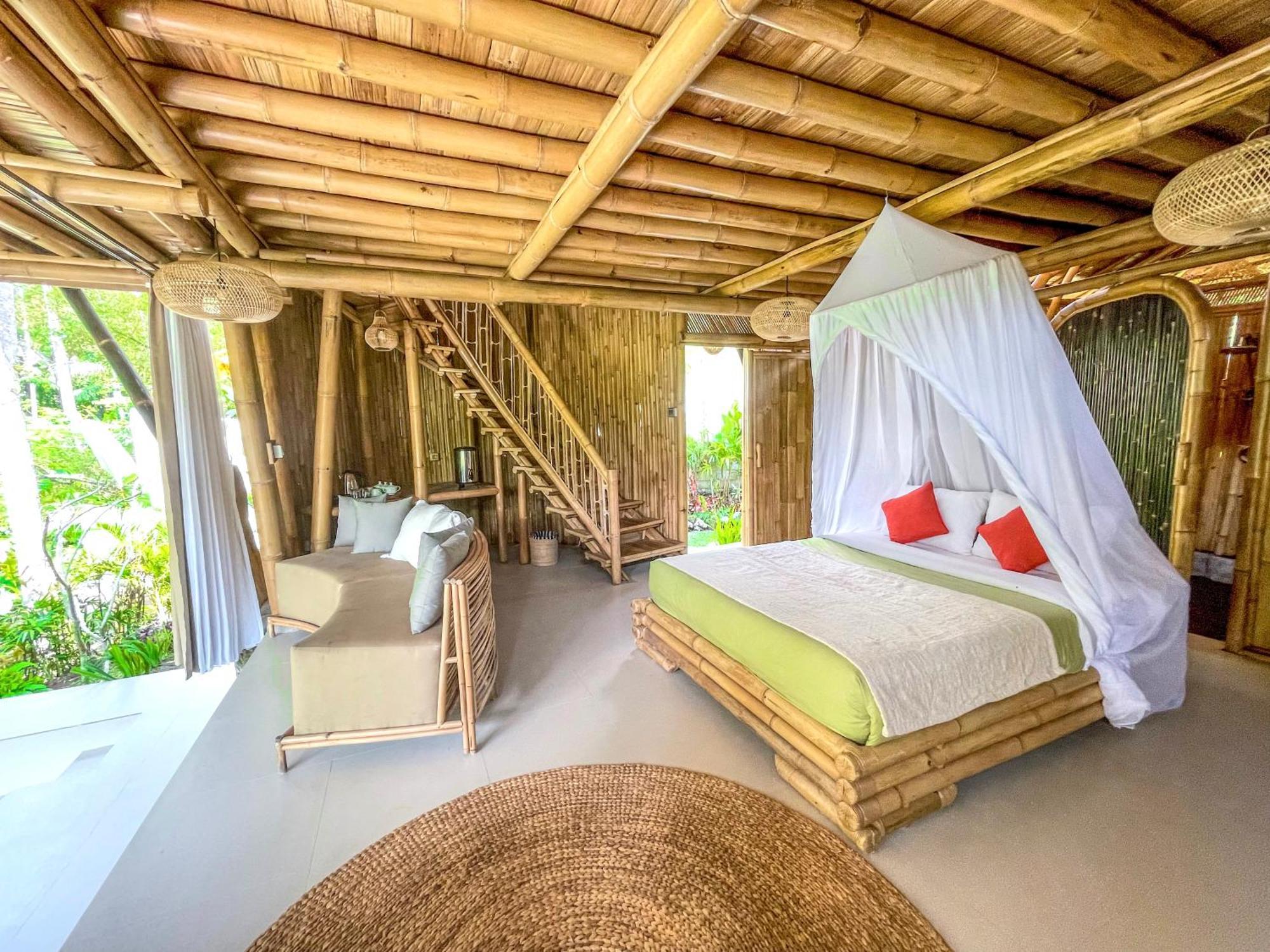 Eco Bamboo Island Bali - Bamboo House #3 Selat Exterior foto