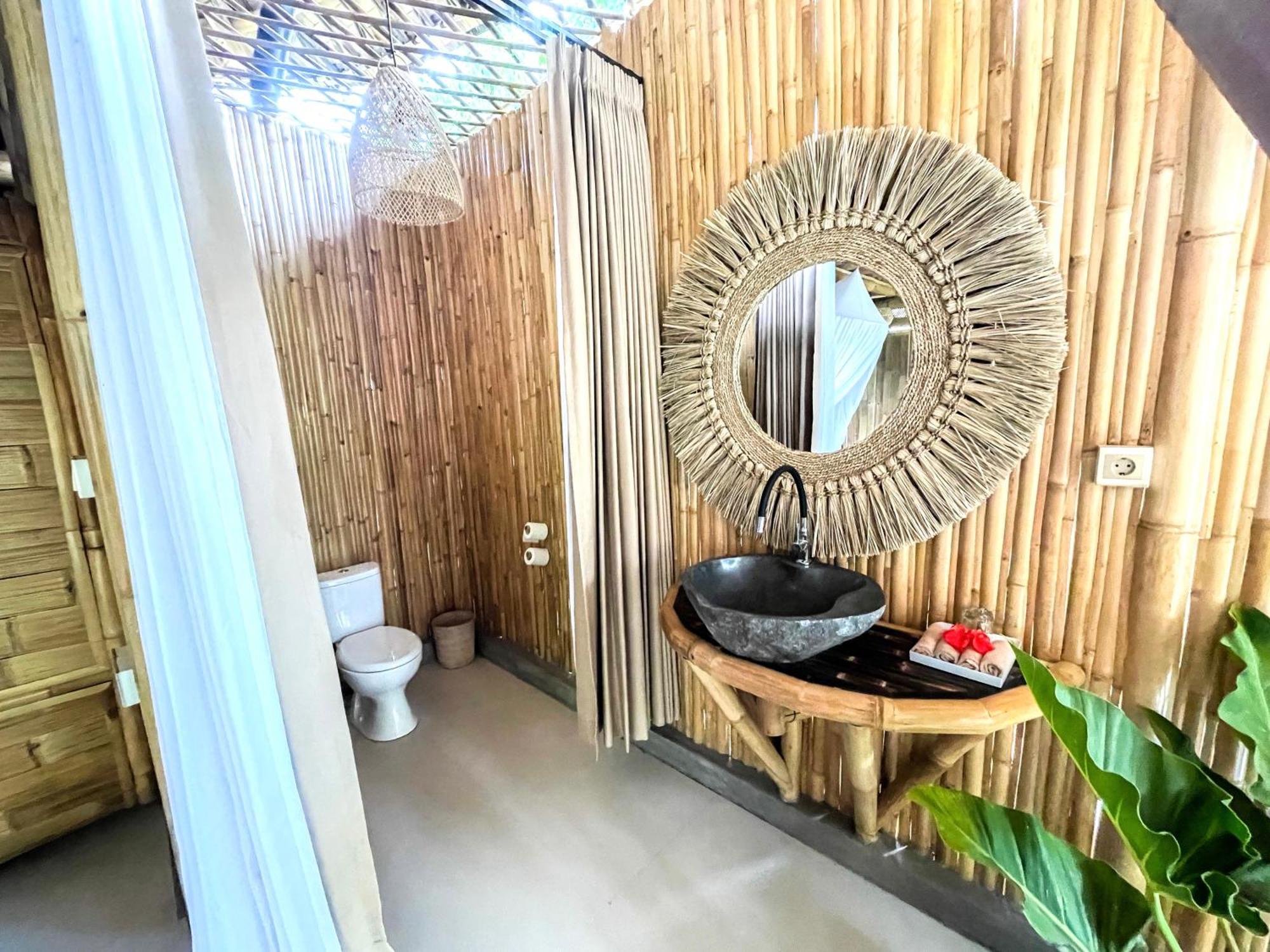 Eco Bamboo Island Bali - Bamboo House #3 Selat Exterior foto