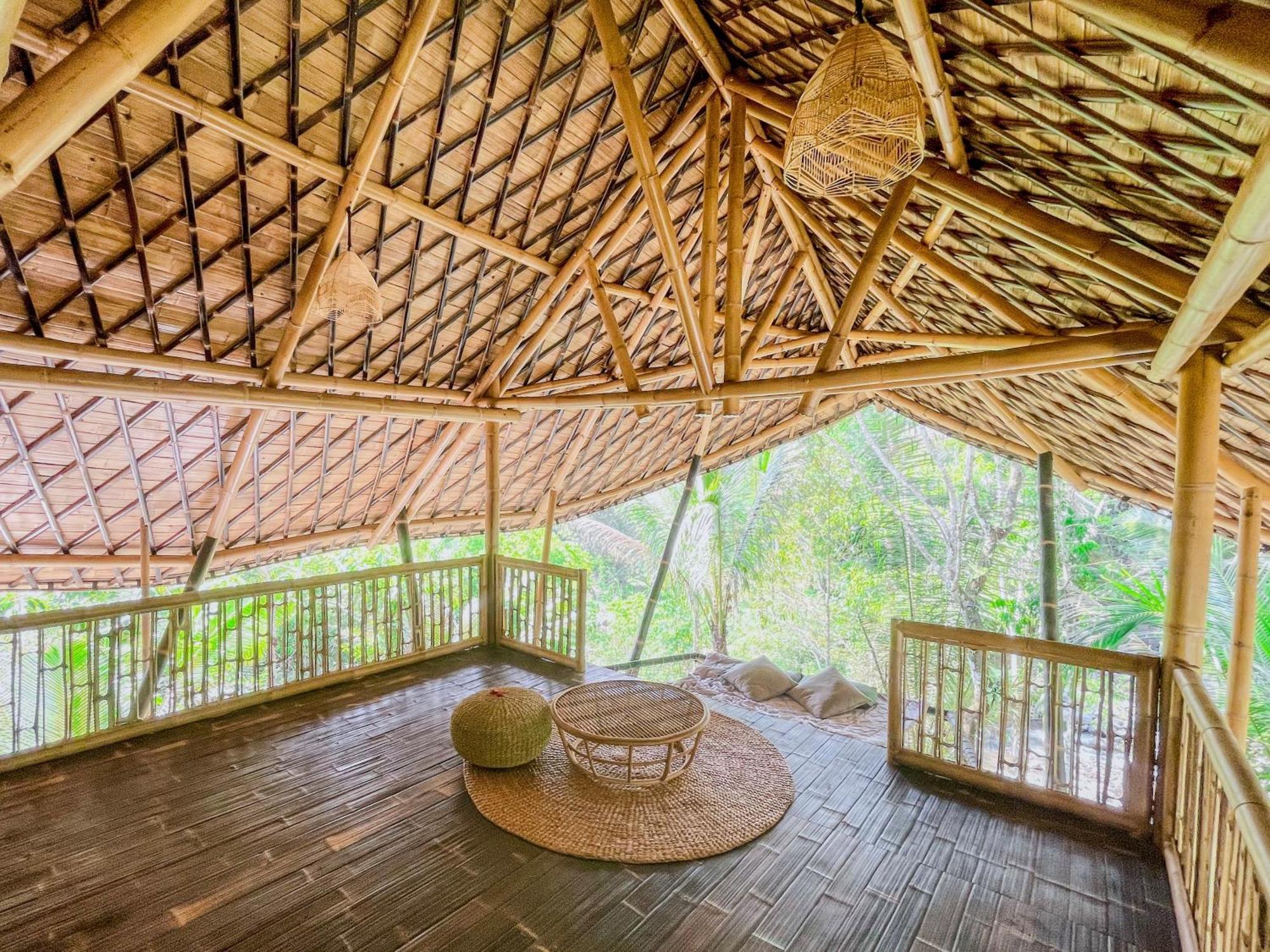 Eco Bamboo Island Bali - Bamboo House #3 Selat Exterior foto